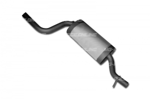 ford focus 2, 1.6л., глушитель turbo 2 (тихий) с камерой , MG-Race