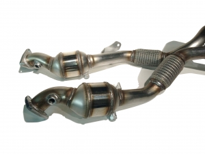 GP-47000-47001, Пламегаситель Porsche Cayenne II (2010-2018) 3,6л (300л.с.) (комплект)