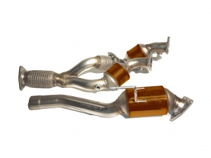 GP-70203-70204, Катализатор Volkswagen Touareg I (2002-2006) 3,2л (220л.с.) (комплект 3шт.)