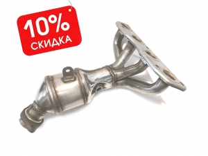 SPZ-P41209, Пламегаситель (верх) Nissan X-Trail (T31) двиг. 2,0л MR20DE