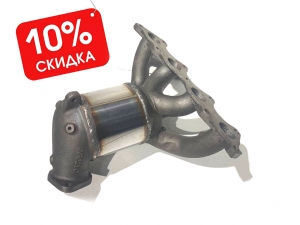 SPZ-P41704, Коллектор с пламегасителем SPRINT на Kia Ceed 2G 1.4-1.6 G4FA, G4FG (2012-2016) (51704)