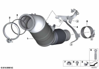 SPC-B20TB48, Катализатор керамический SPRINT на BMW 3 F30 2,0T двиг. B48