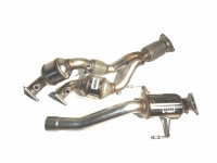 GP-40203-40204, Пламегаситель Porsche Cayenne I (2002-2007) 3,2л (220л.с.) (комплект 3шт.)