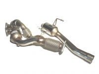 GP-40203-40204, Пламегаситель Porsche Cayenne I (2002-2007) 3,2л (220л.с.) (комплект 3шт.)